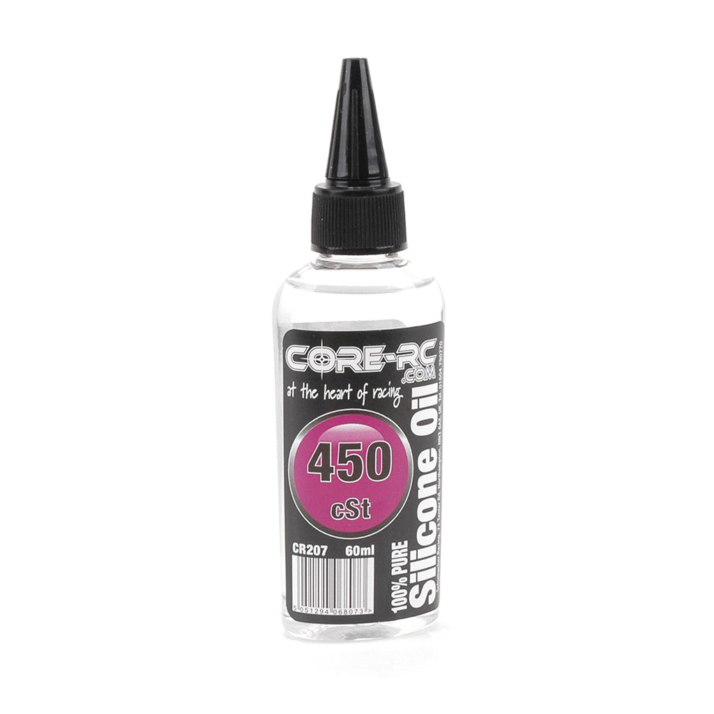 CORE RC Silicone Oil - 450cSt - 60ml - CR207 - RCXX - rc racing for professionals