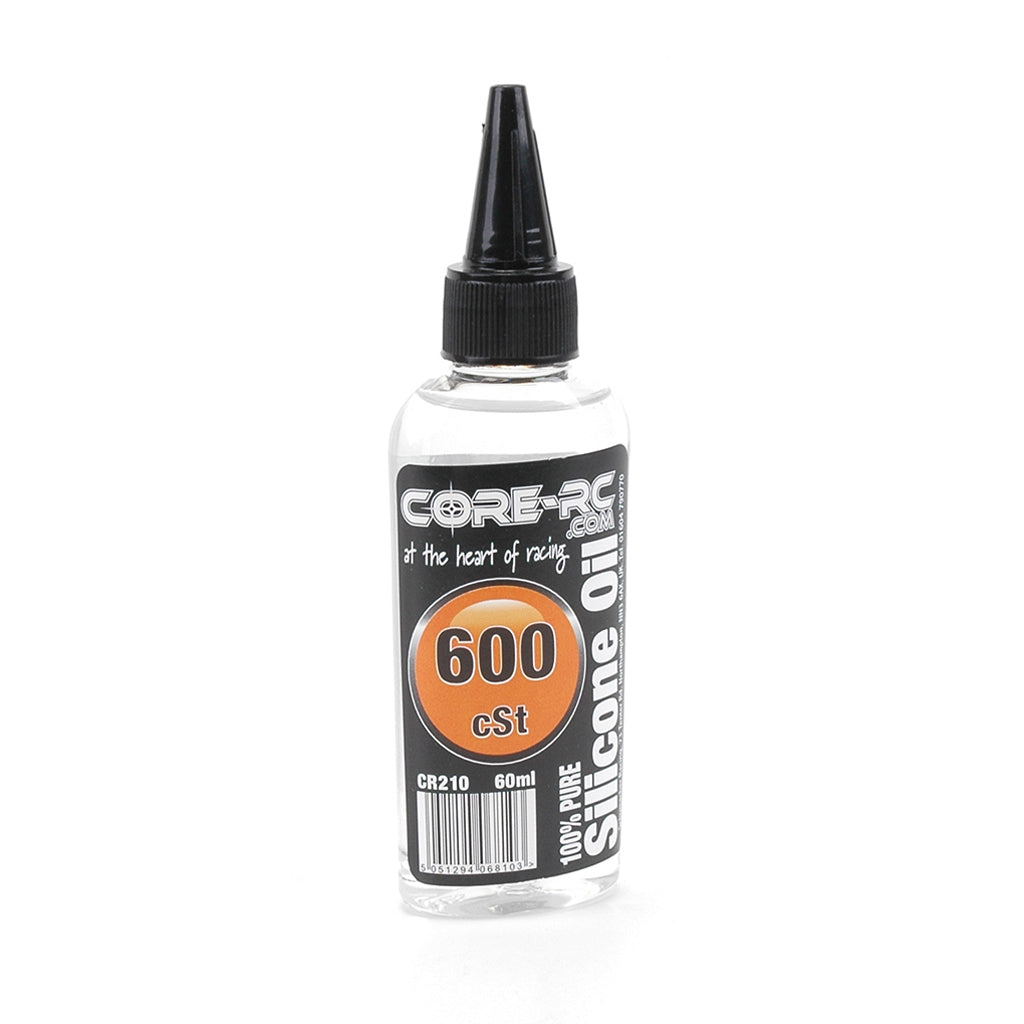 CORE RC Silicone Oil - 600cSt - 60ml - CR210 - RCXX - rc racing for professionals