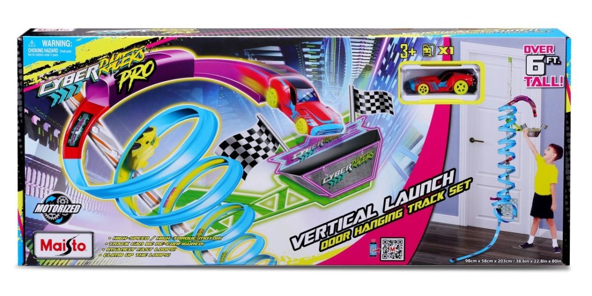 Cyber Racers Vertical Launch Track Set - Maisto - HOBBYSPECTER – RC Modelle, Tuning & Zubehör
