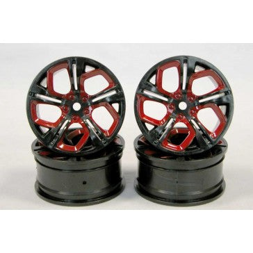 Rally Legends Devil red-black Rims Set 26mm (4)