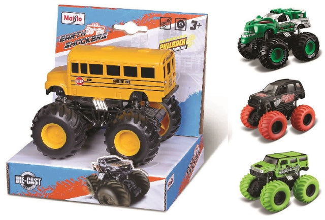 Earth Shockers mit Rückzugmotor assortiert - Maisto - HOBBYSPECTER – RC Modelle, Tuning & Zubehör