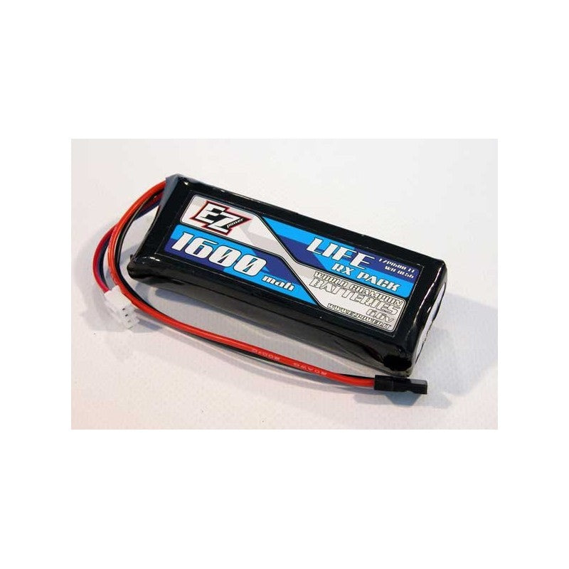 EZ POWER LIFE RX BATTERY PACK 1600 MAH 6,6V - RCXX - rc racing for professionals