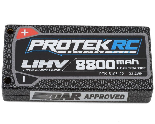 1S 130C Low IR Si-Graphene HV LiPo Batterie ProTek RC (3.8V, 8800mAh, 93x47x18.5mm, 155g)