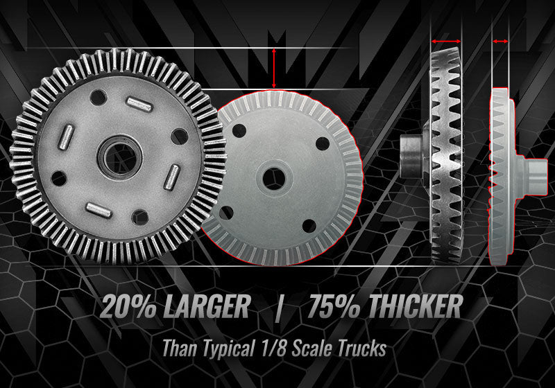 Traxxas Sledge 6S Truggy – Belted Edition in Rot - 95096-4-RED - RCXX - RC Racing Shop | RC Models | Tuning & Spare Parts for Professionals