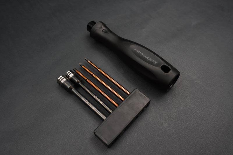 Koswork 1/4″ Drive Hex & Nut Driver Set – Light Tri Handle