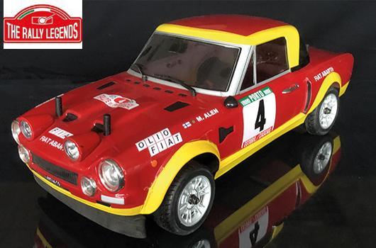 Rally Legends 124 Abarth Rally - 1:10 RTR - RCXX - RC Racing Shop | RC Models | Tuning & Spare Parts for Professionals