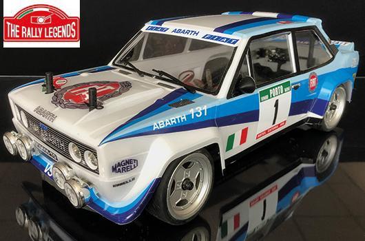 Rally Legends Fiat 131 Abarth rally WRC - 1:10 RTR - RCXX - RC Racing Shop | RC Models | Tuning & Spare Parts for Professionals