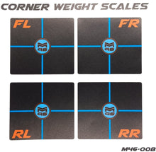 Manzo46 Corner Weight Scale Sticker (1) - RCXX - rc racing for professionals