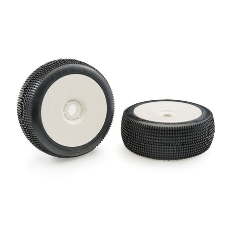 Matrix 1/8 Offroad Buggy Tires - NEBULA CLAY SUPERSOFT (2) Preglued - RCXX - rc racing for professionals