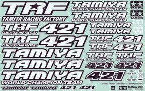 Tamiya Stickers TRF421 - 11424543 - RCXX - RC Racing Shop | RC Models | Tuning & Spare Parts for Professionals