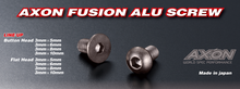 Axon Fusion Aluminium Screw - Button Head 3x8mm (10) - RCXX - rc racing for professionals