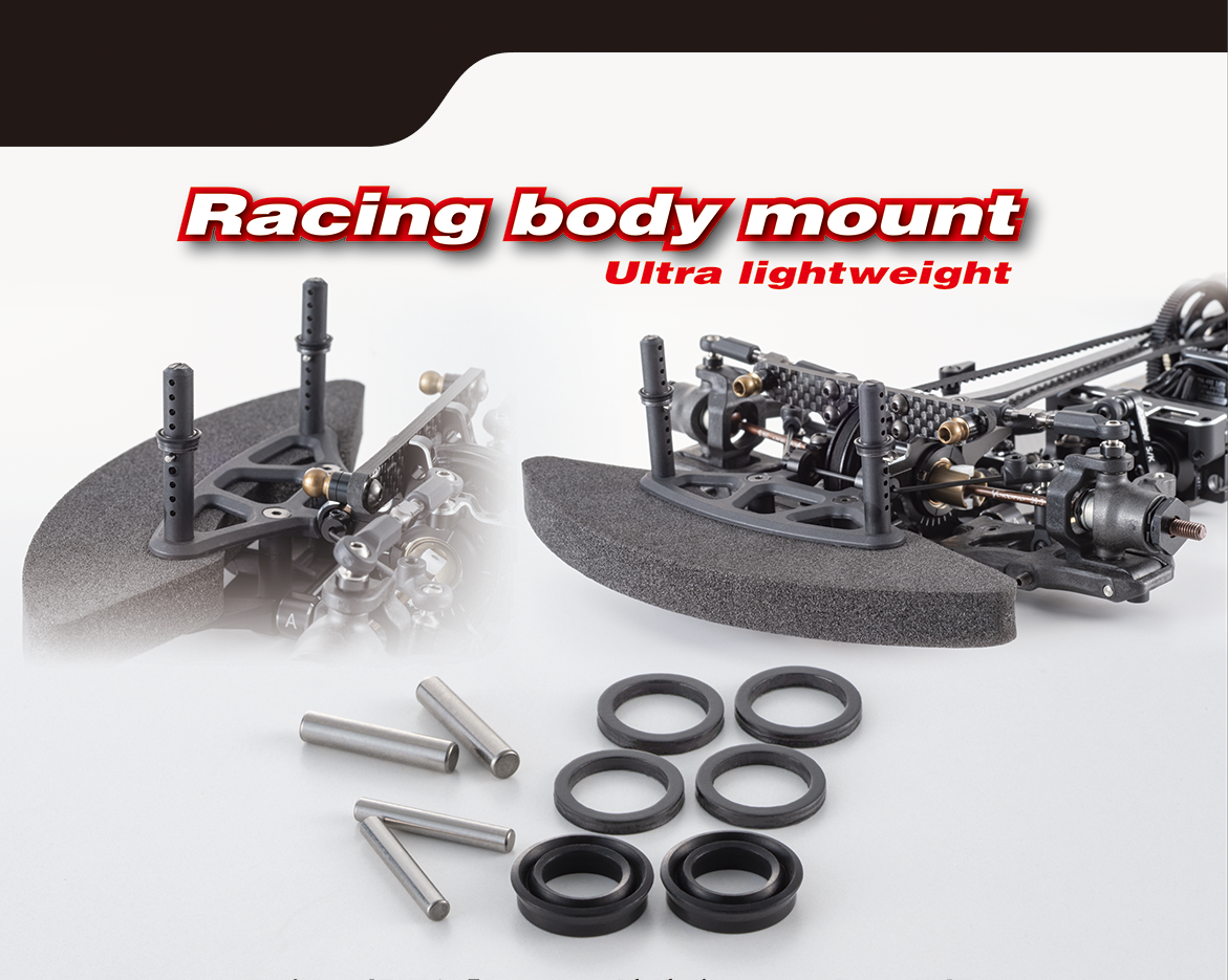 Axon Racing Body Mount SET Type A - PG-BS-001 - RCXX - rc racing for professionals