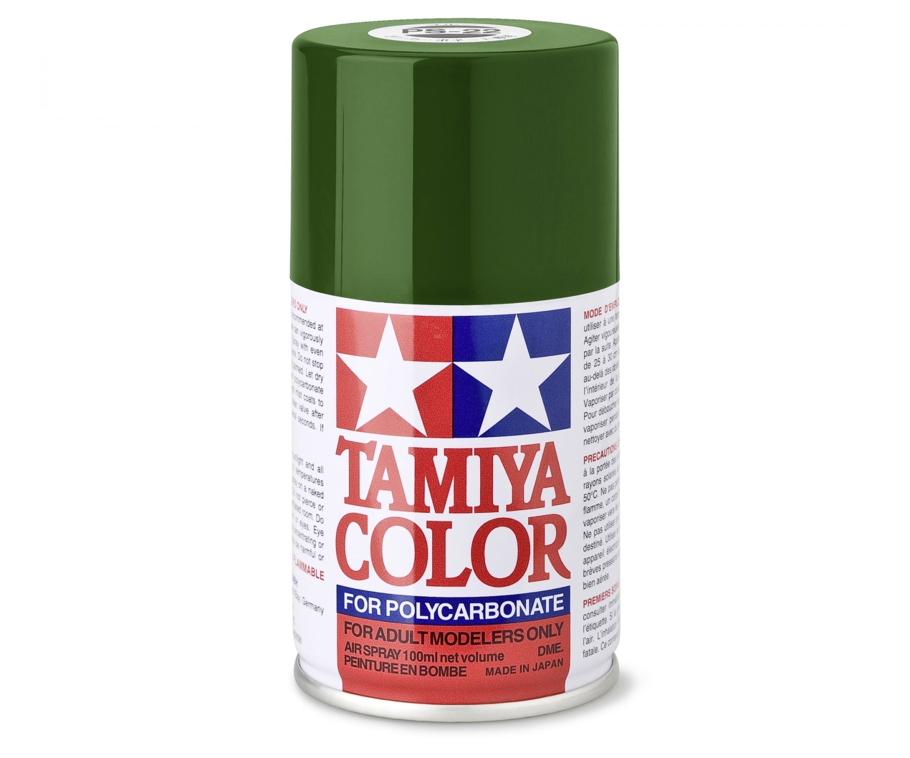 Tamiya Lexan Spray (1) - PS-22 Racing Green - RCXX - rc racing for professionals