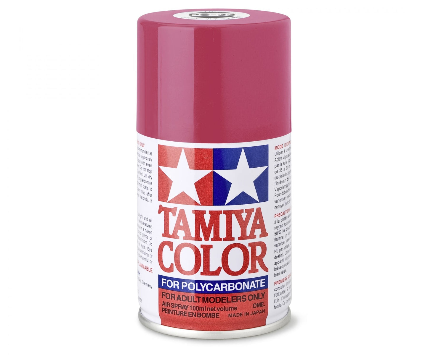 Tamiya Lexan Spray (1) - PS-33 Cherry Red - RCXX - rc racing for professionals