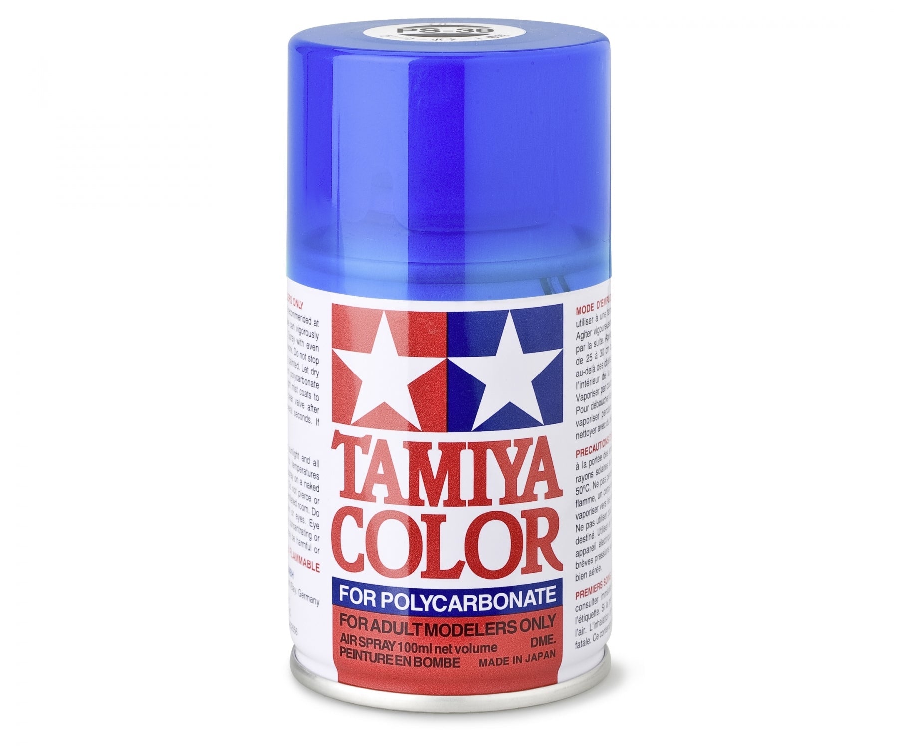 Tamiya Lexan Spray (1) - PS-39 Translucent Light Blue - RCXX - rc racing for professionals