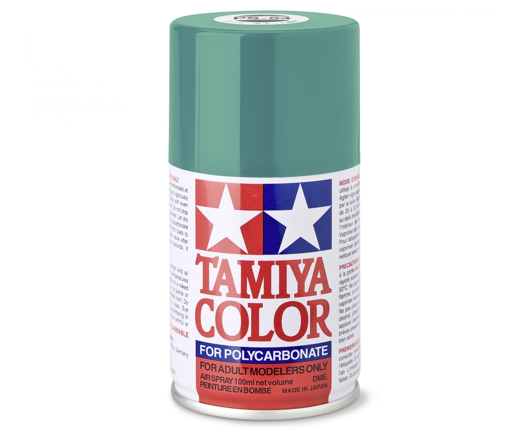 Tamiya Lexan Spray (1) - PS-54 Cobalt Green - RCXX - rc racing for professionals