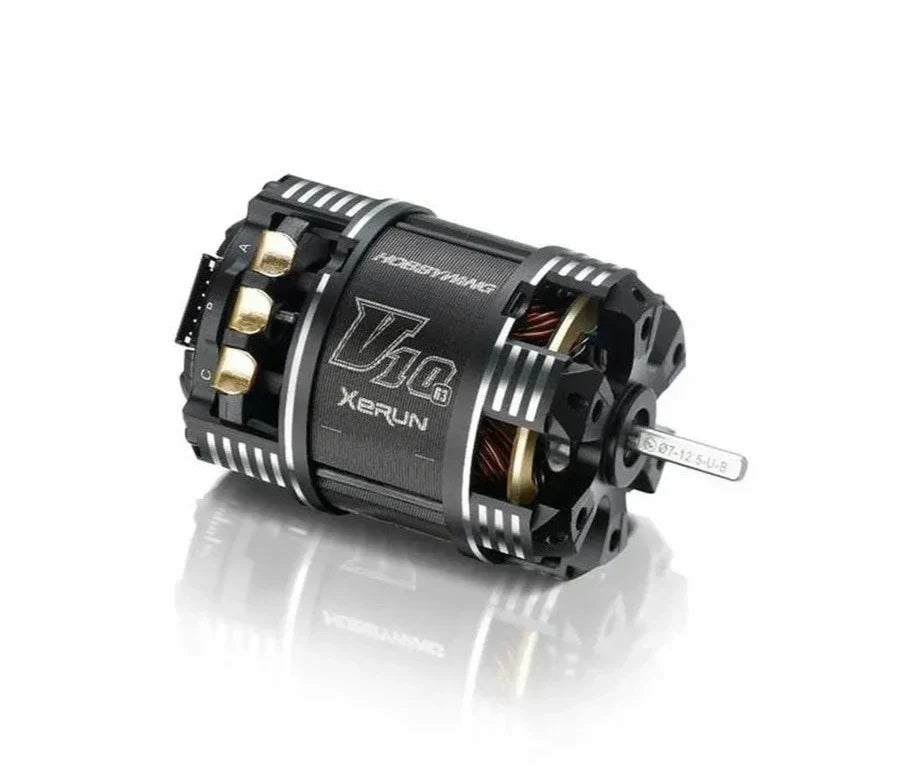 Hobbywing XeRun V10 G3 3.5T Motor - Black - RCXX - rc racing for professionals