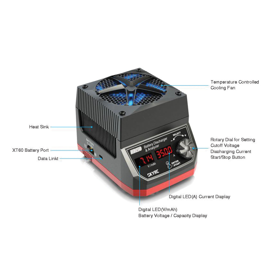 SKY RC BD250 Discharger (1) - SK-600133-01