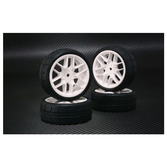 Sweep 34 Preglued Touring Car Tires 34 Shore (4) - SSF-34AWPG