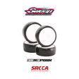 Sweep D-R3 Preglued Touring Car Tires 36 Shore (4) - 36R3PGSX - SRCCA - RCXX - RC Racing Shop | RC Models | Tuning & Spare Parts for Professionals