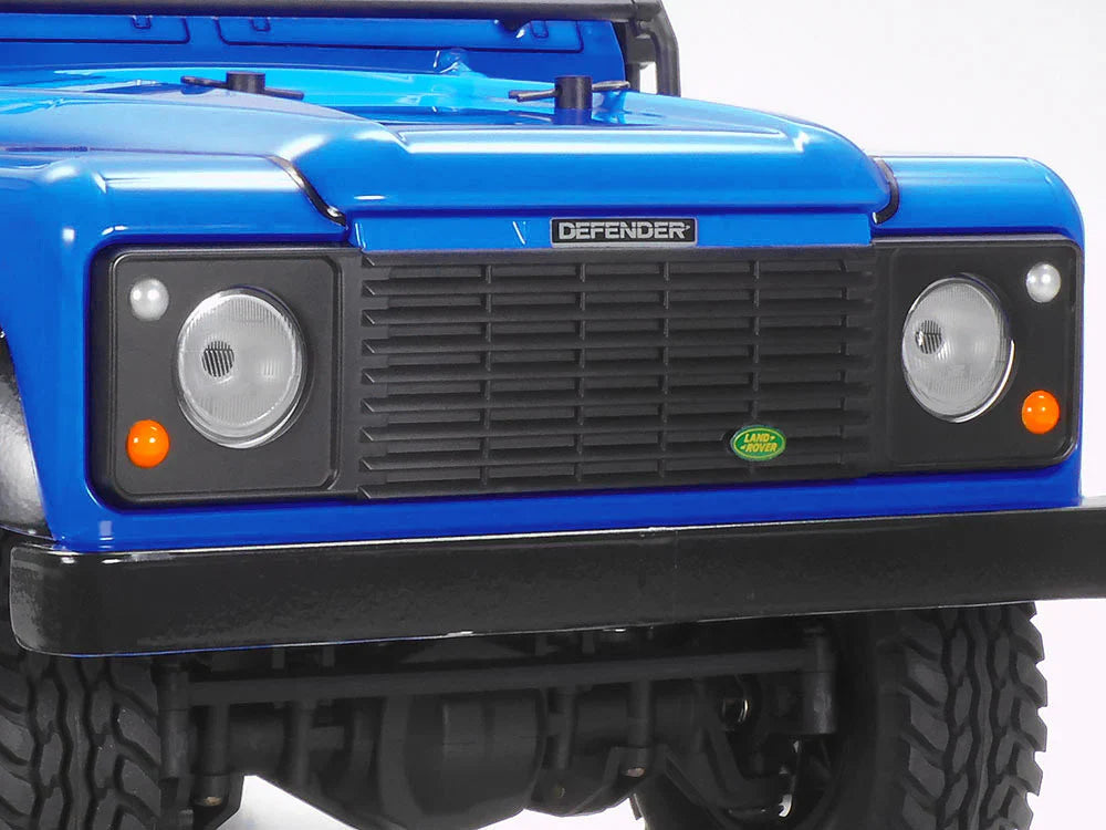 Tamiya Land Rover 90 Defender L Blue (painted) CC-02 - 47478A (ohne ESC) - RCXX - rc racing for professionals