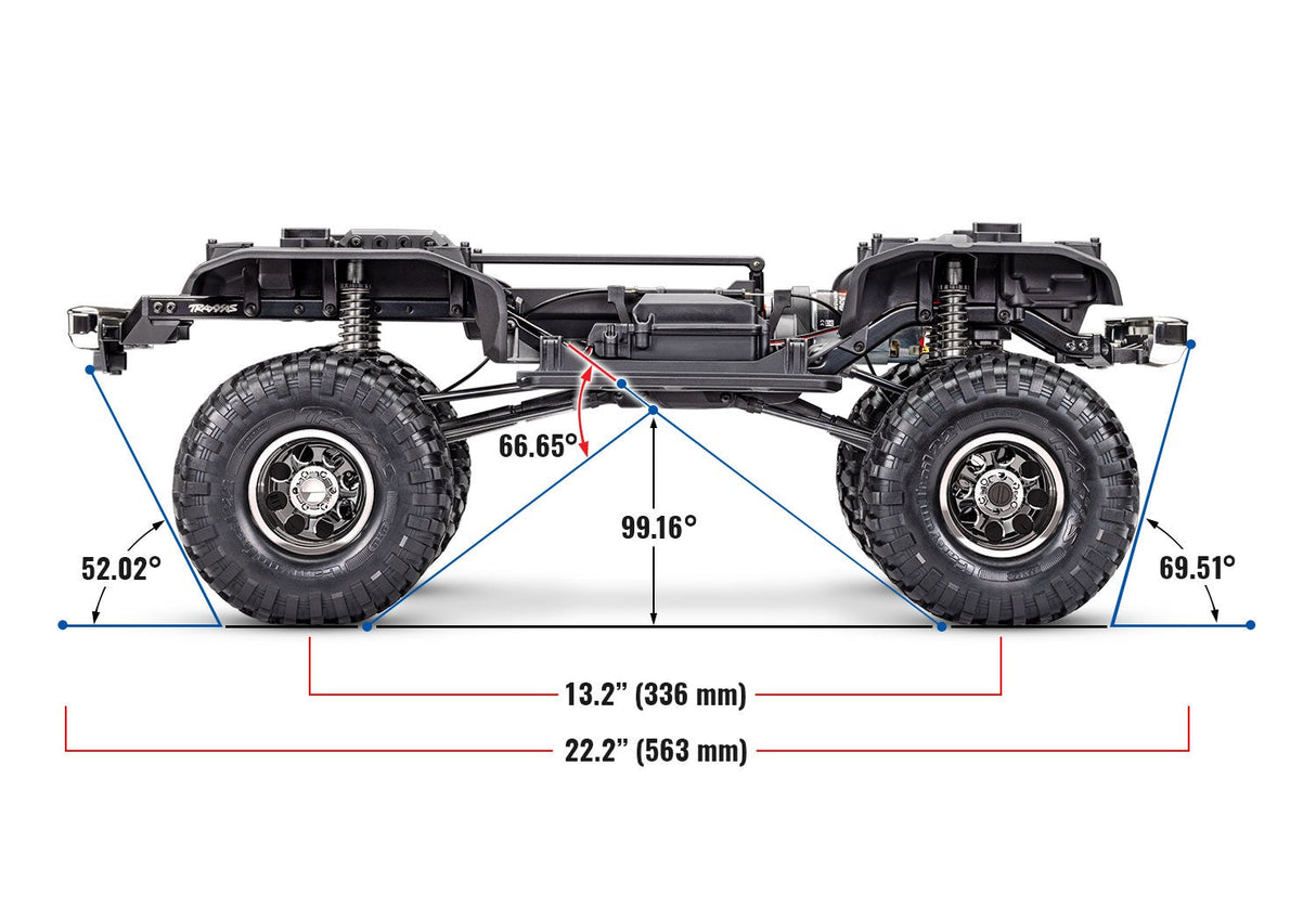 Traxxas TRX-4 Chevy K10 High Trail 1/10 Scale RTR - Offroad Scaler 2-Gang - Diffsperren - 92056 - RCXX - RC Racing Shop | RC Models | Tuning & Spare Parts for Professionals