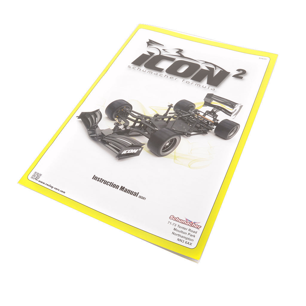 Schumacher MANUAL - ICON 2 (1) - U8354 - RCXX - rc racing for professionals