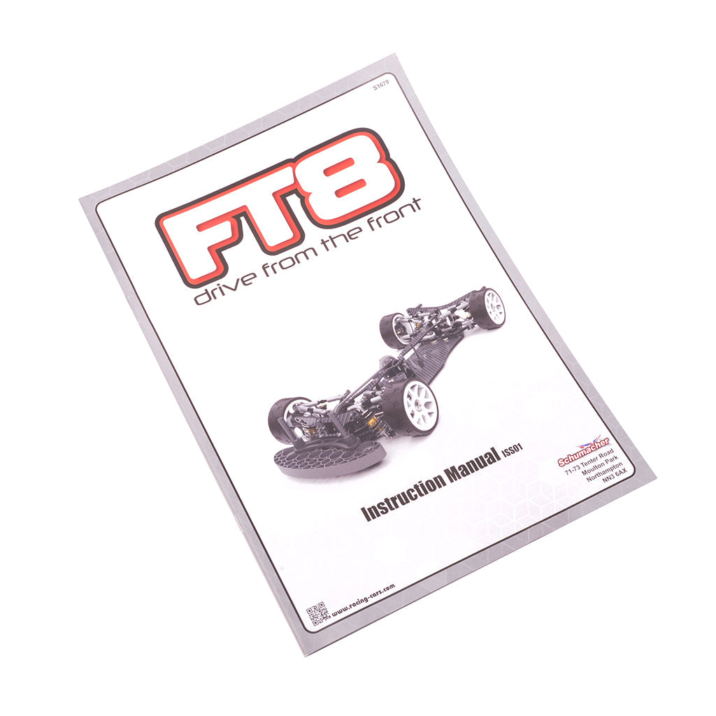 Schumacher MANUAL - FT8 (1) - U8531 - RCXX - rc racing for professionals